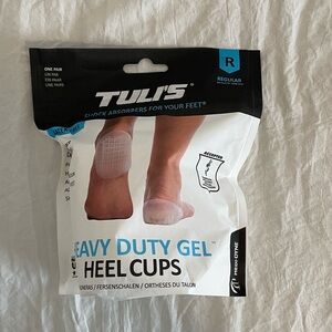 Heavy Duty Gel Heel Cups - Clear